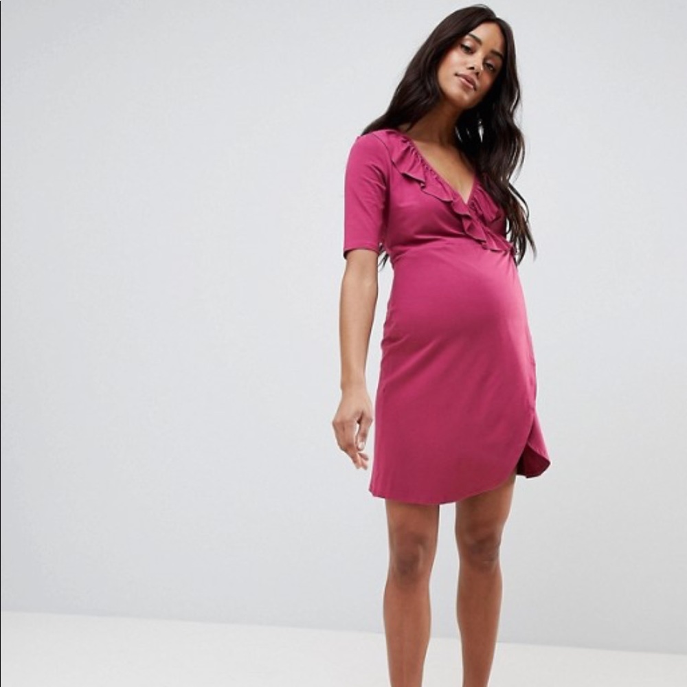 ASOS Wrap Tea Dress- Size 4